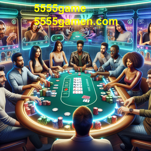 Descubra a Emoção do Poker Online na 5555game